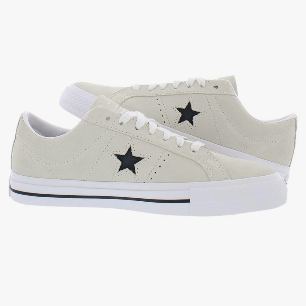 Converse Cream Chuck Taylor All Star Street Mid Sneaker